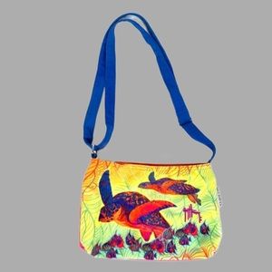 Guy Harvey Crossbody/Shoulder Bag Neon NWOT